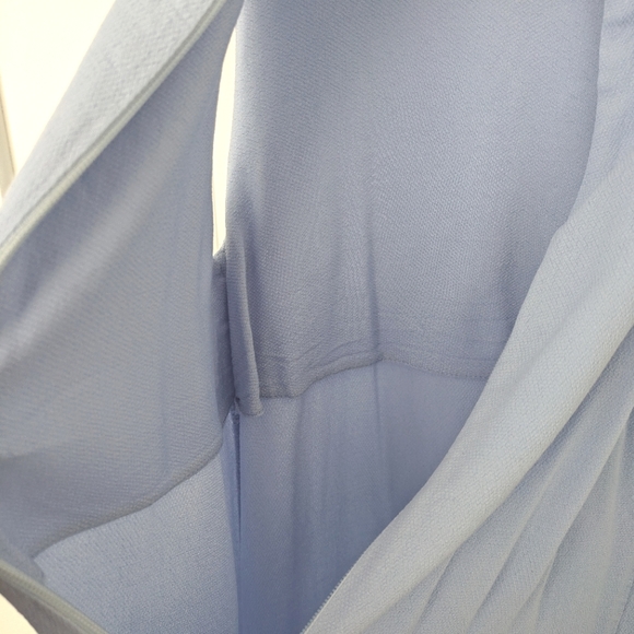 Topshop Light Blue Midi Dress - Picture 4 of 7